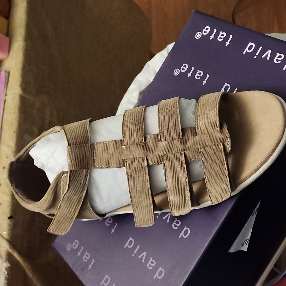 David Tate Sandals size 12 ww